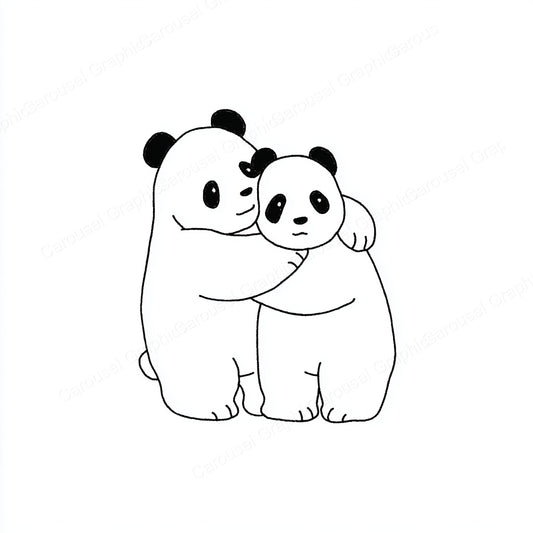 Panda Vector Graphic preview
