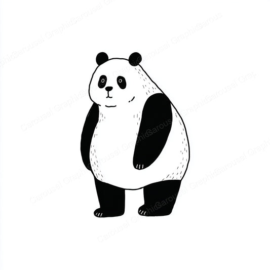 Panda Vector Graphic preview