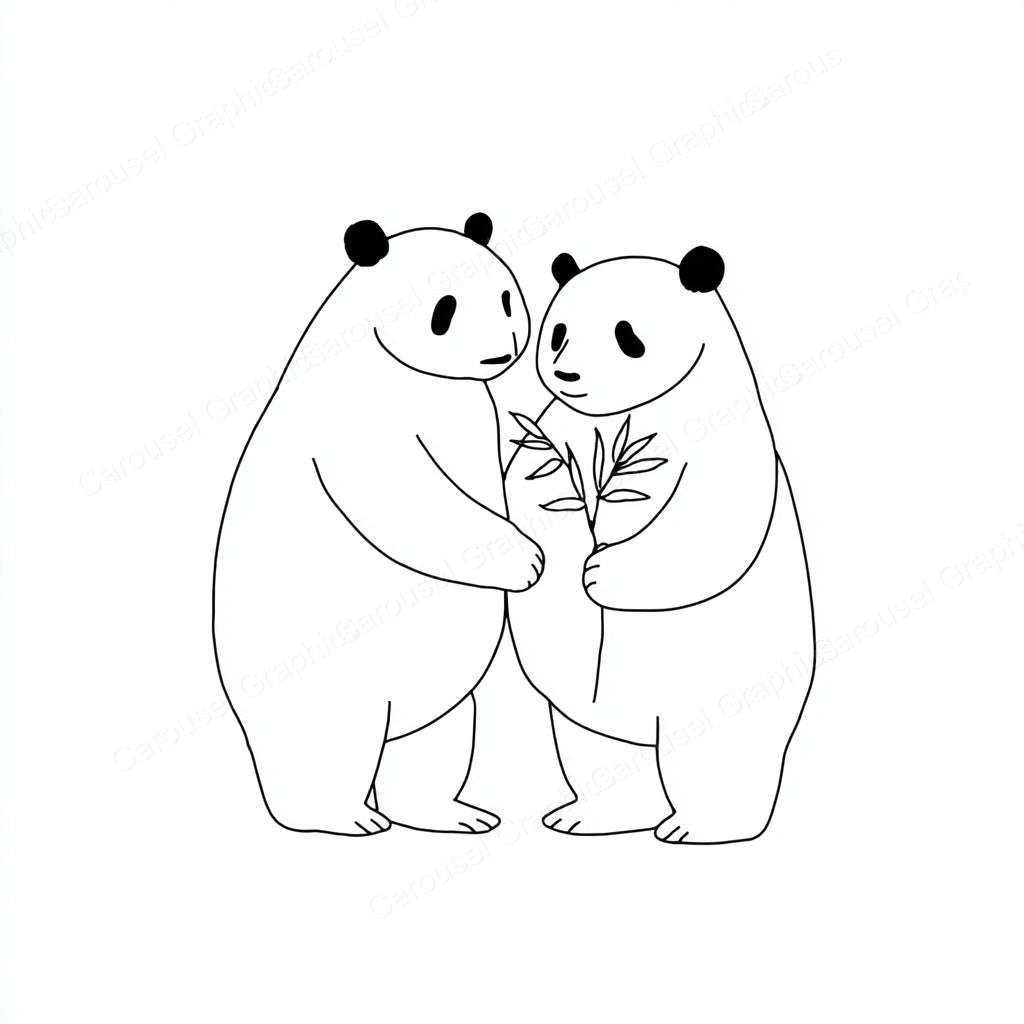 Panda Vector Graphic preview