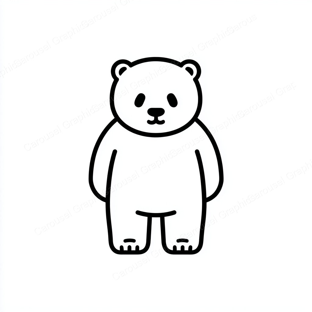 Panda Vector Graphic preview