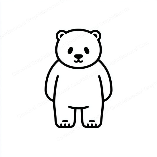 Panda Vector Graphic preview