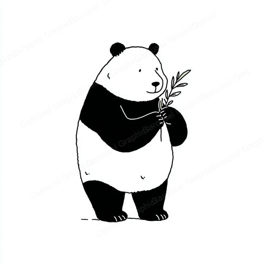 Panda Vector Graphic preview