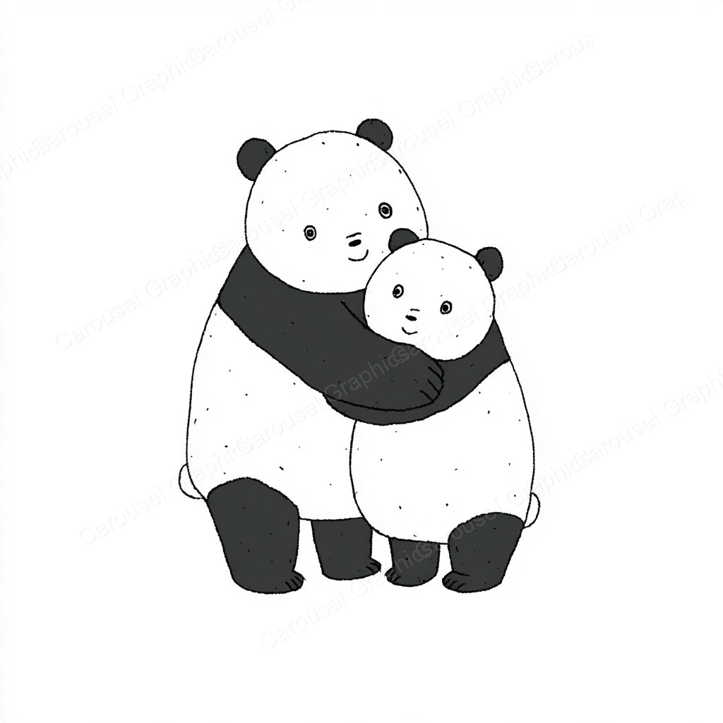 Panda Vector Graphic preview