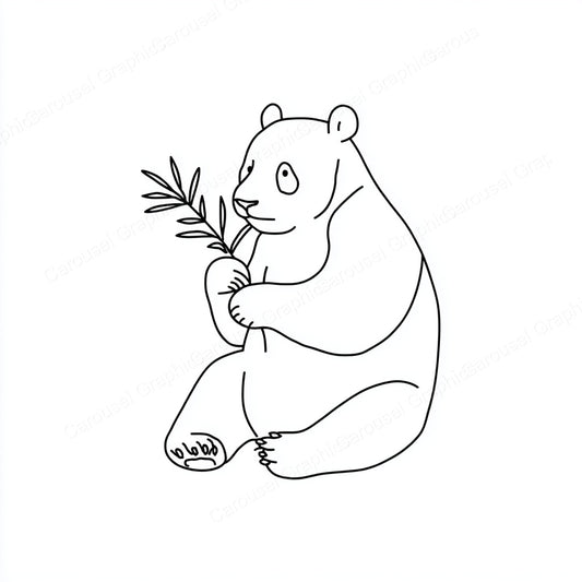 Panda Vector Graphic preview