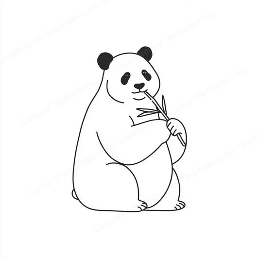 Panda Vector Graphic preview