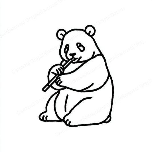 Panda Vector Graphic preview