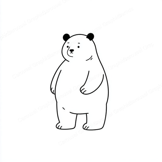 Panda Vector Graphic preview