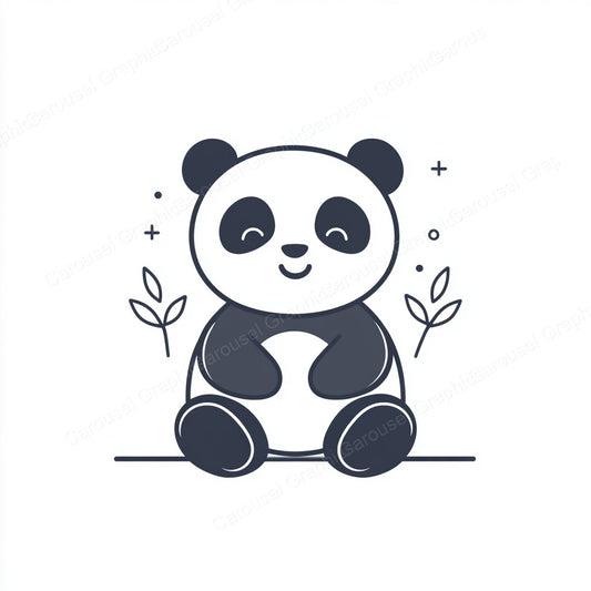Panda Vector Graphic preview
