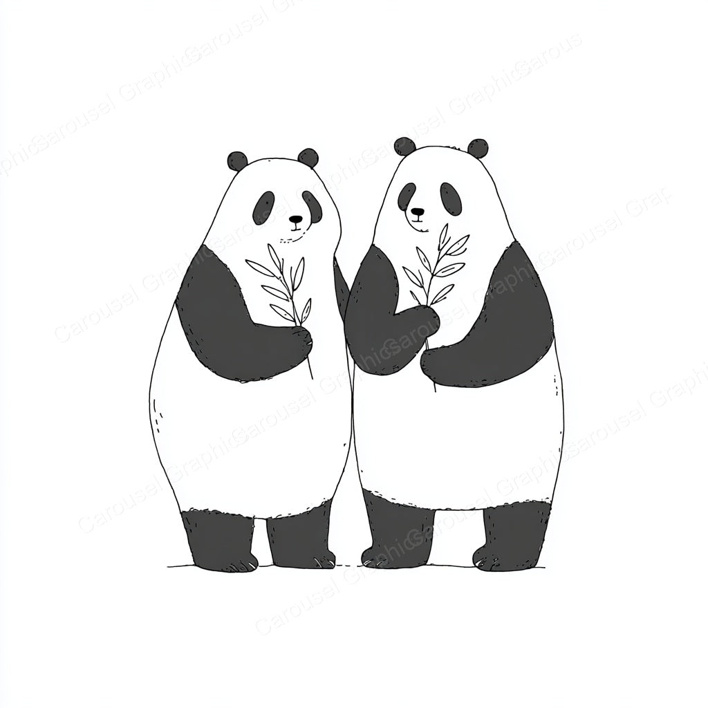 Panda Vector Graphic preview