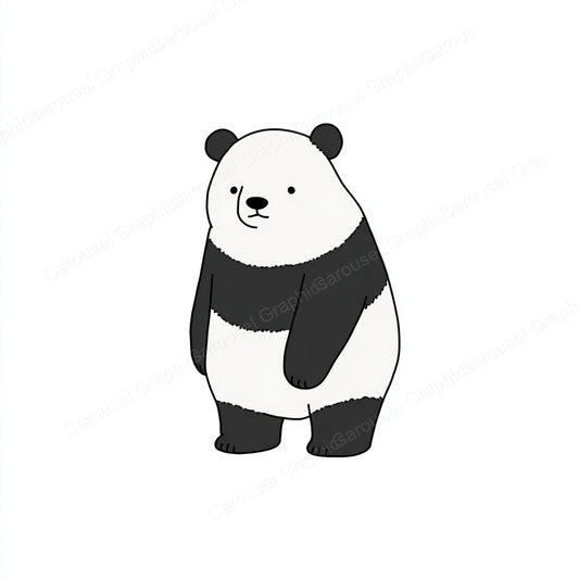 Panda Vector Graphic preview