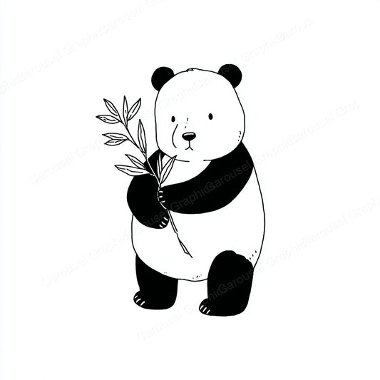 Panda Vector Graphic preview