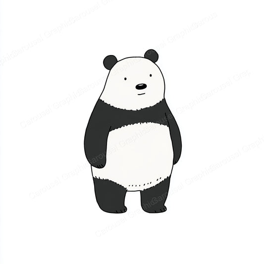 Panda Vector Graphic preview