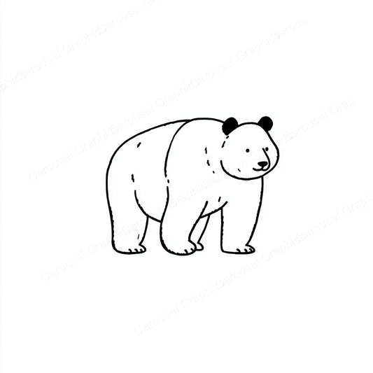 Panda Vector Graphic preview