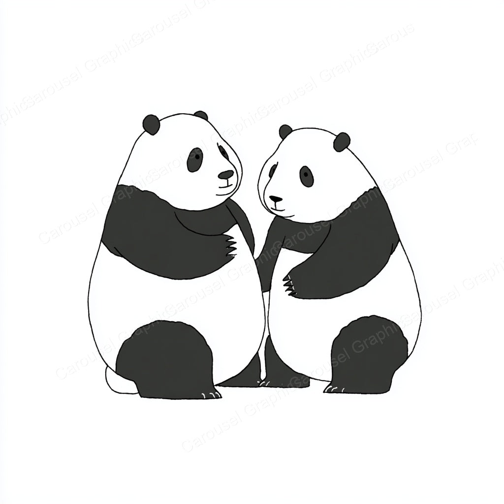 Panda Vector Graphic preview