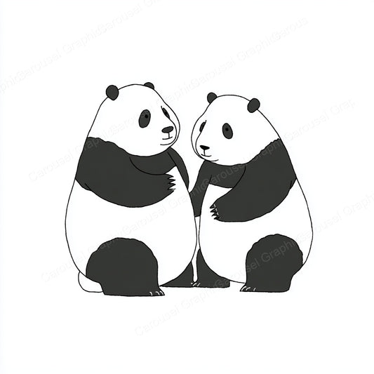 Panda Vector Graphic preview