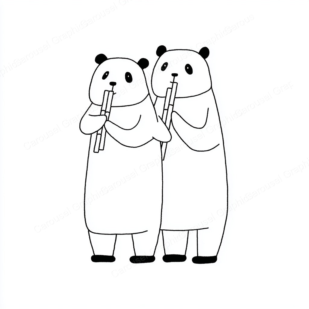 Panda Vector Graphic preview