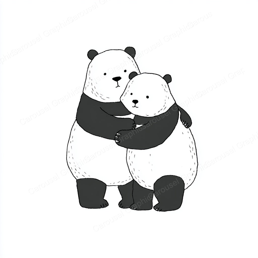 Panda Vector Graphic preview