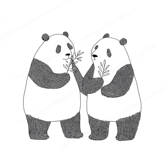 Panda Vector Graphic preview