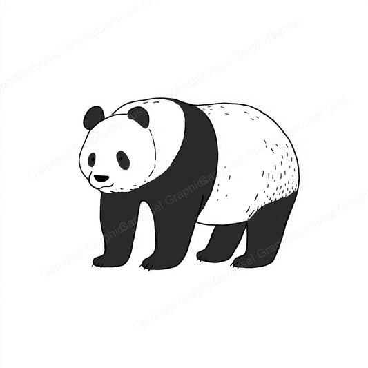 Panda Vector Graphic preview