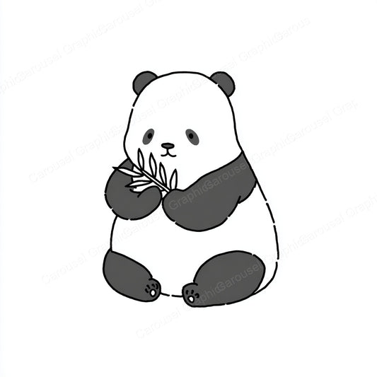 Panda Vector Graphic preview