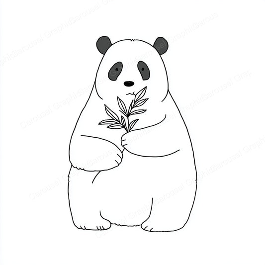 Panda Vector Graphic preview