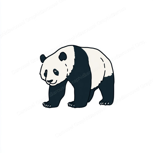 Panda Vector Graphic preview