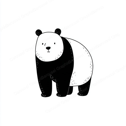 Panda Vector Graphic preview