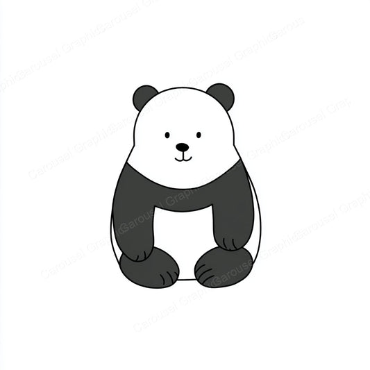 Panda Vector Graphic preview