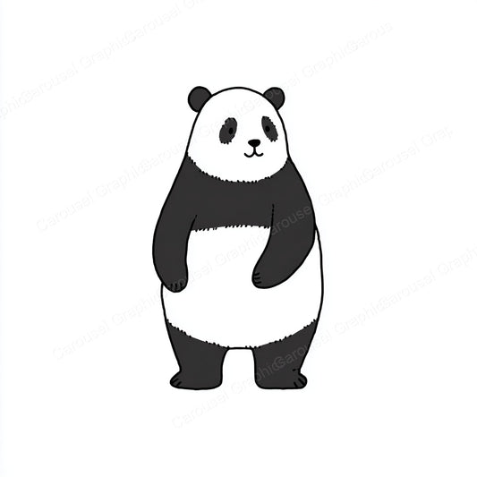 Panda Vector Graphic preview