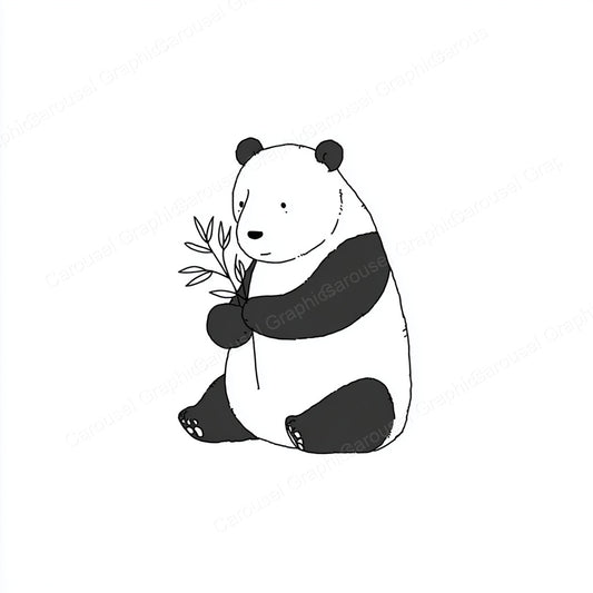 Panda Vector Graphic preview