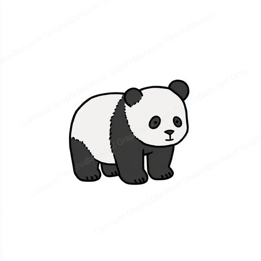 Panda Vector Graphic preview