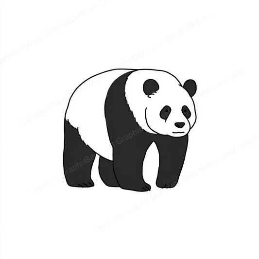Panda Vector Graphic preview