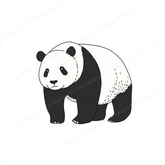 Panda Vector Graphic preview