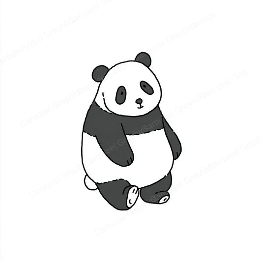 Panda Vector Graphic preview