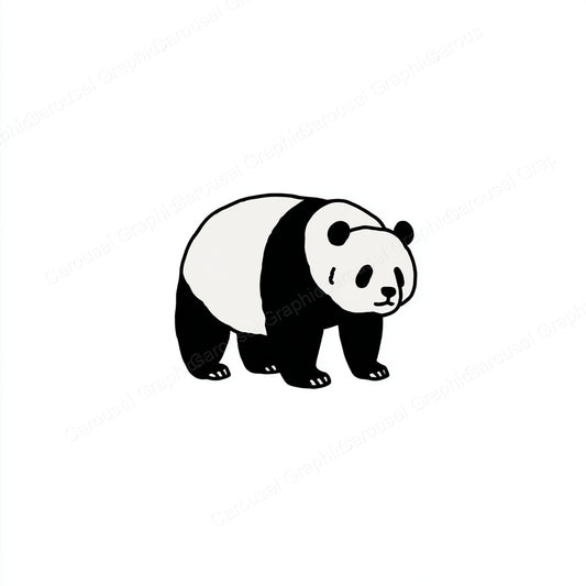 Panda Vector Graphic preview