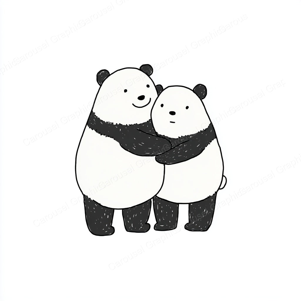 Panda Vector Graphic preview