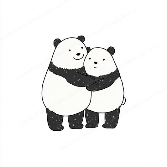 Panda Vector Graphic preview