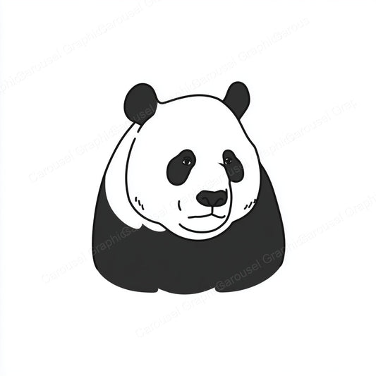 Panda Vector Graphic preview