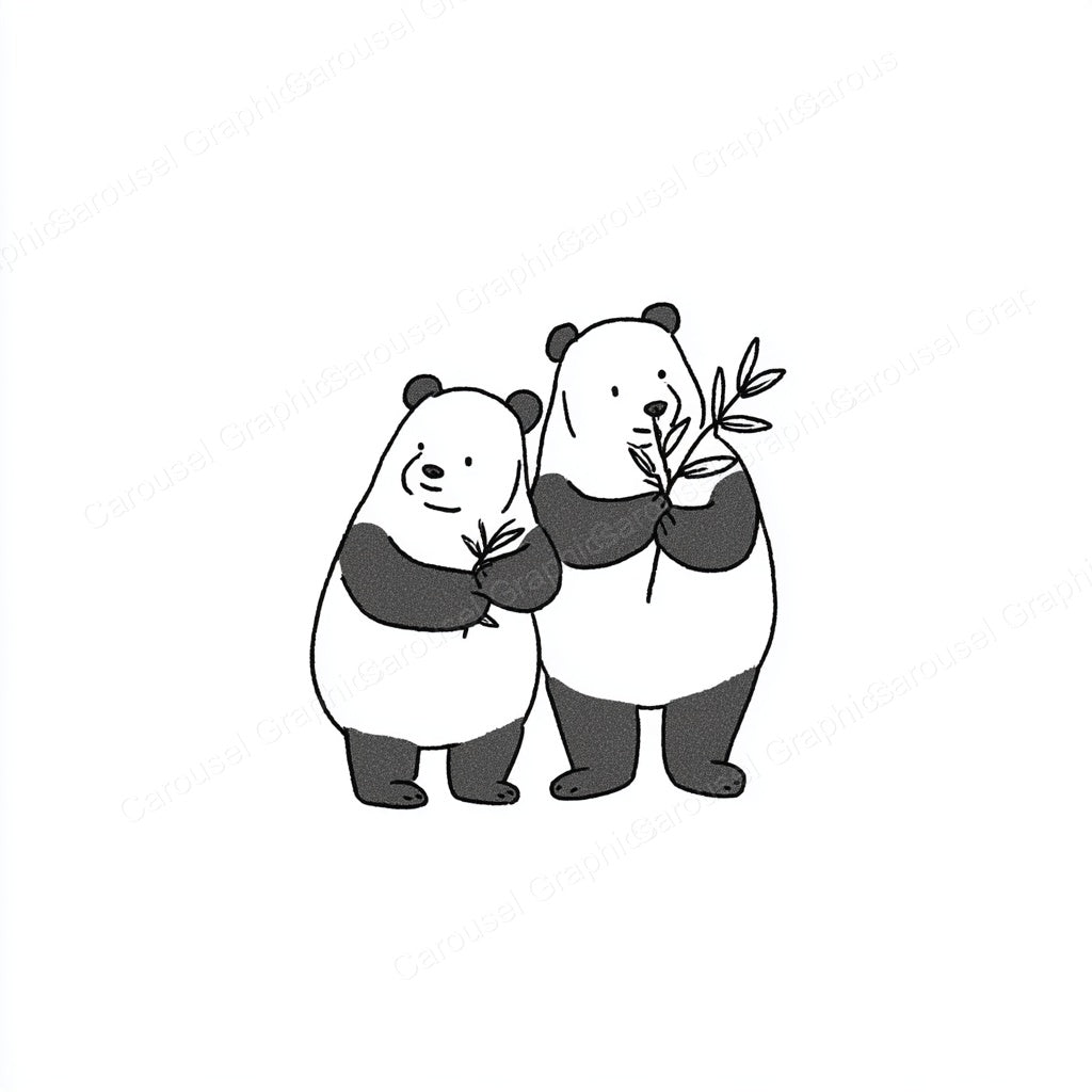 Panda Vector Graphic preview