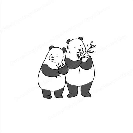 Panda Vector Graphic preview