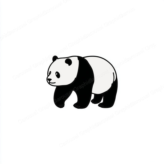 Panda Vector Graphic preview