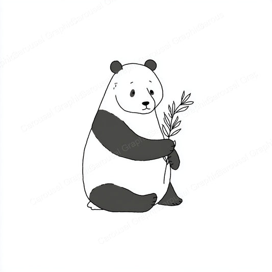 Panda Vector Graphic preview