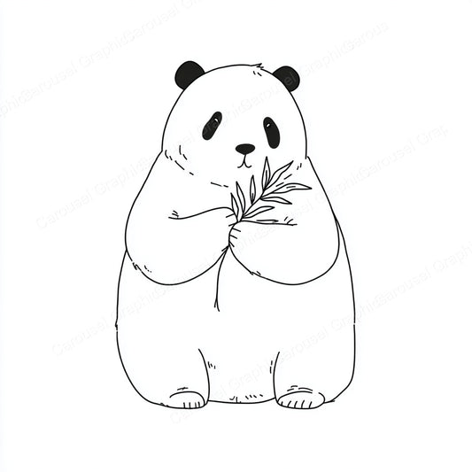 Panda Vector Graphic preview