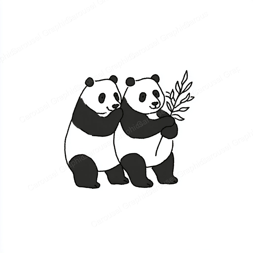 Panda Vector Graphic preview