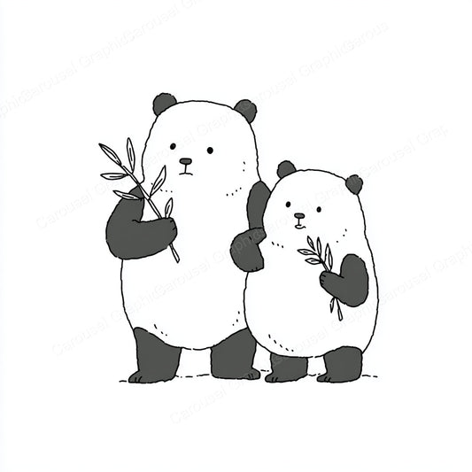 Panda Vector Graphic preview