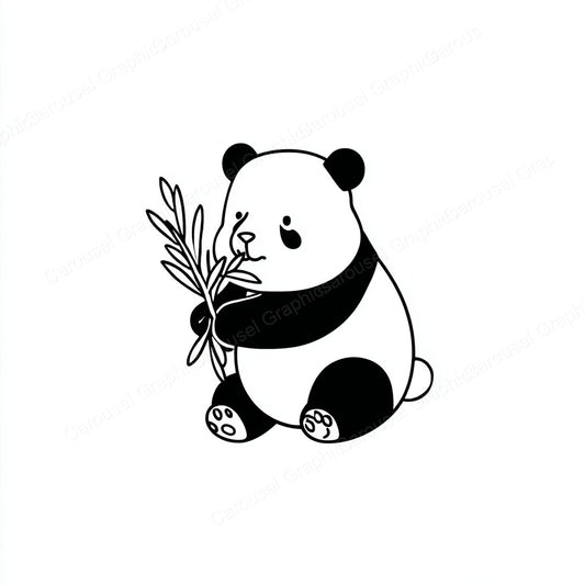 Panda Vector Graphic preview