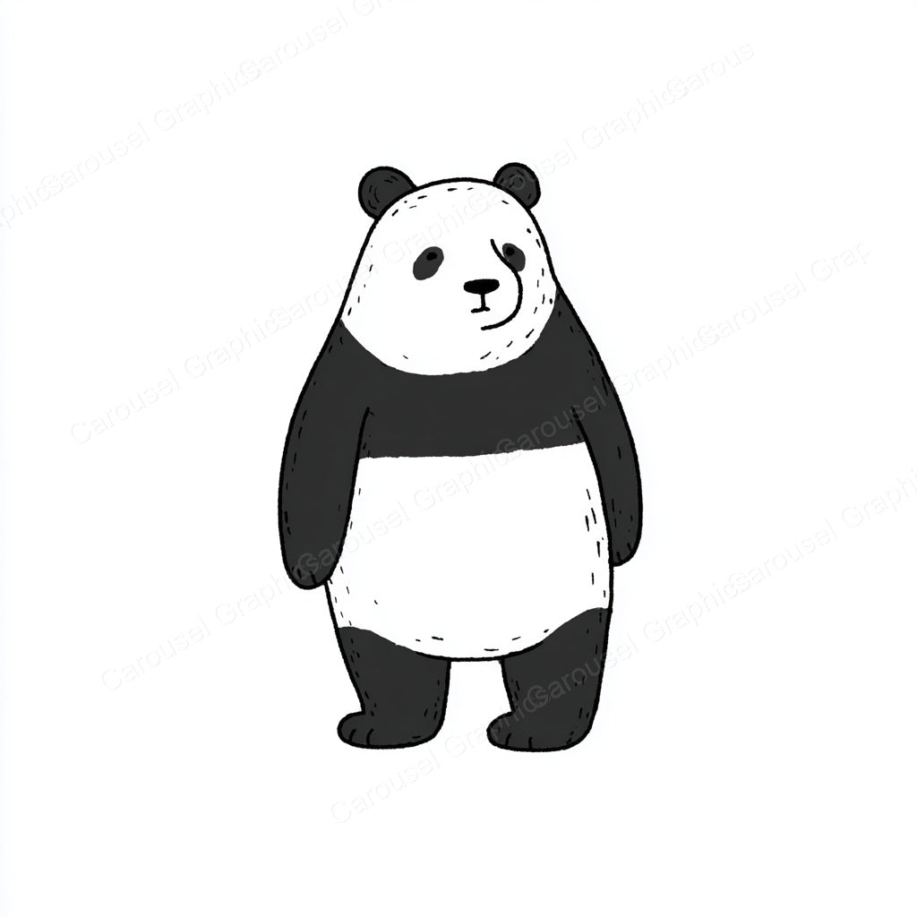 Panda Vector Graphic preview