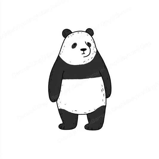 Panda Vector Graphic preview