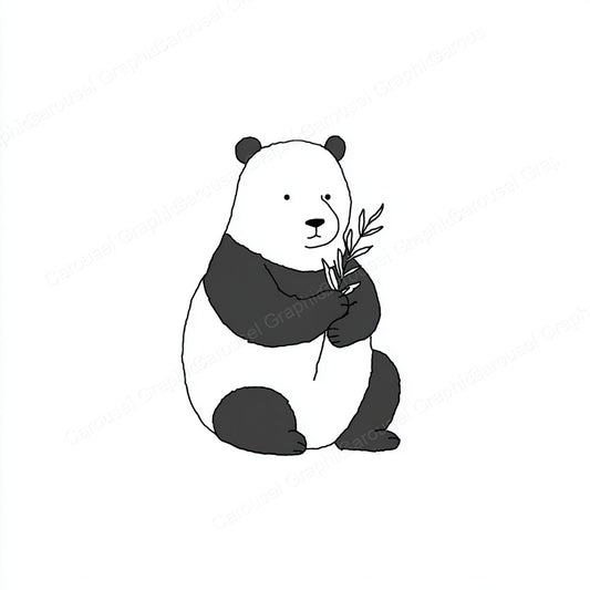 Panda Vector Graphic preview