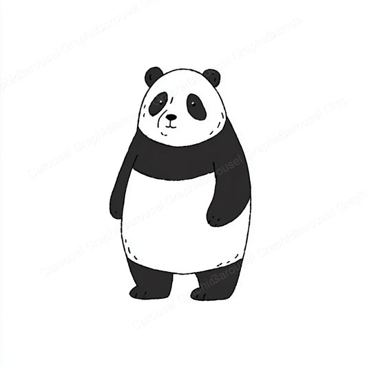 Panda Vector Graphic preview